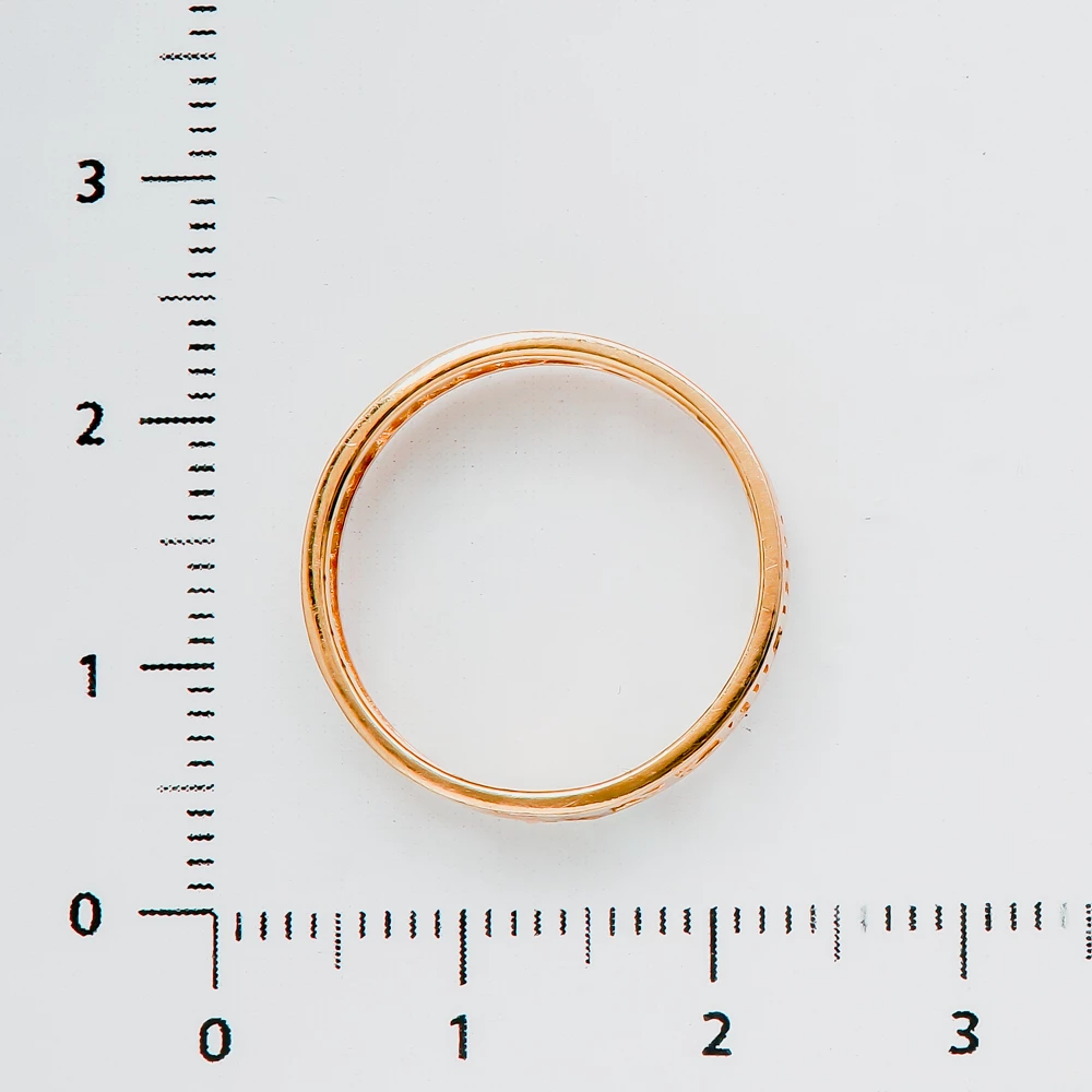 Кольцо из красного золота 585 пробы 3