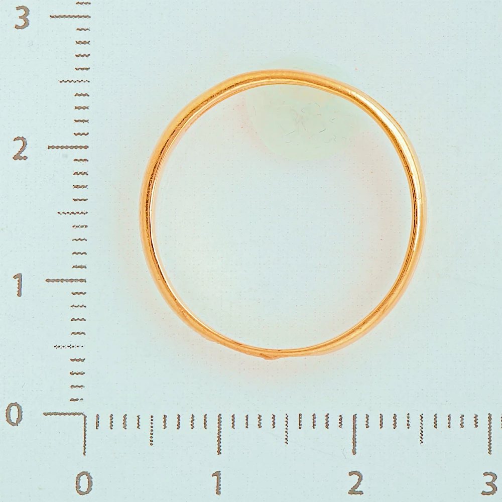 Кольцо из красного золота 585 пробы 3