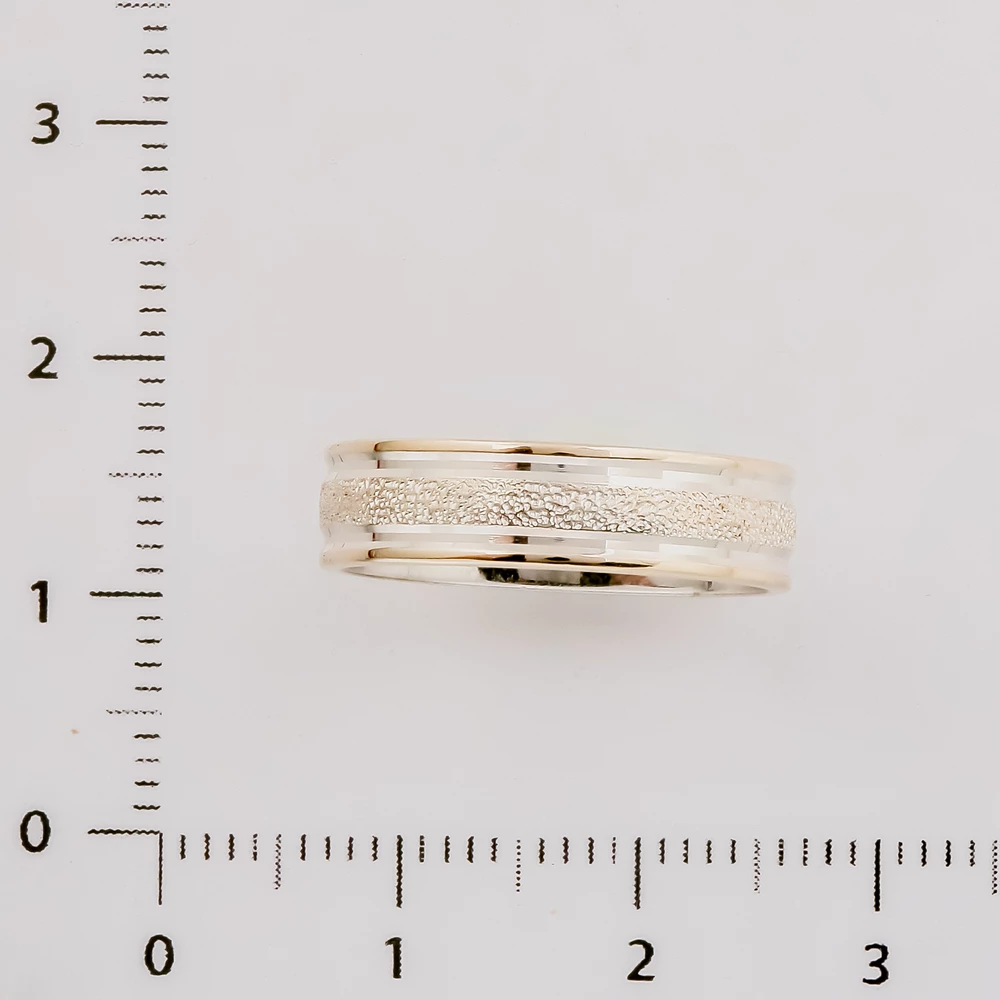 Кольцо из белого золота 585 пробы 2