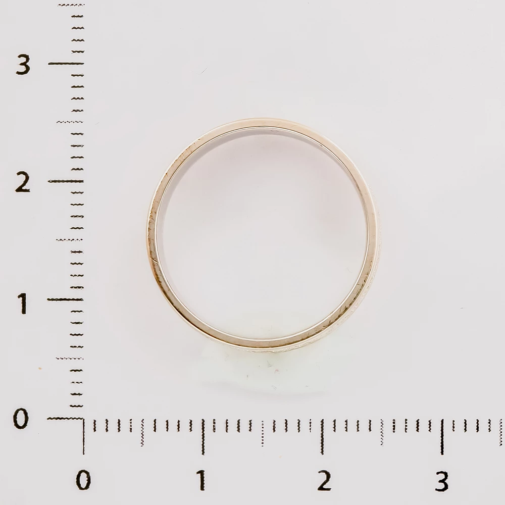 Кольцо из белого золота 585 пробы 3