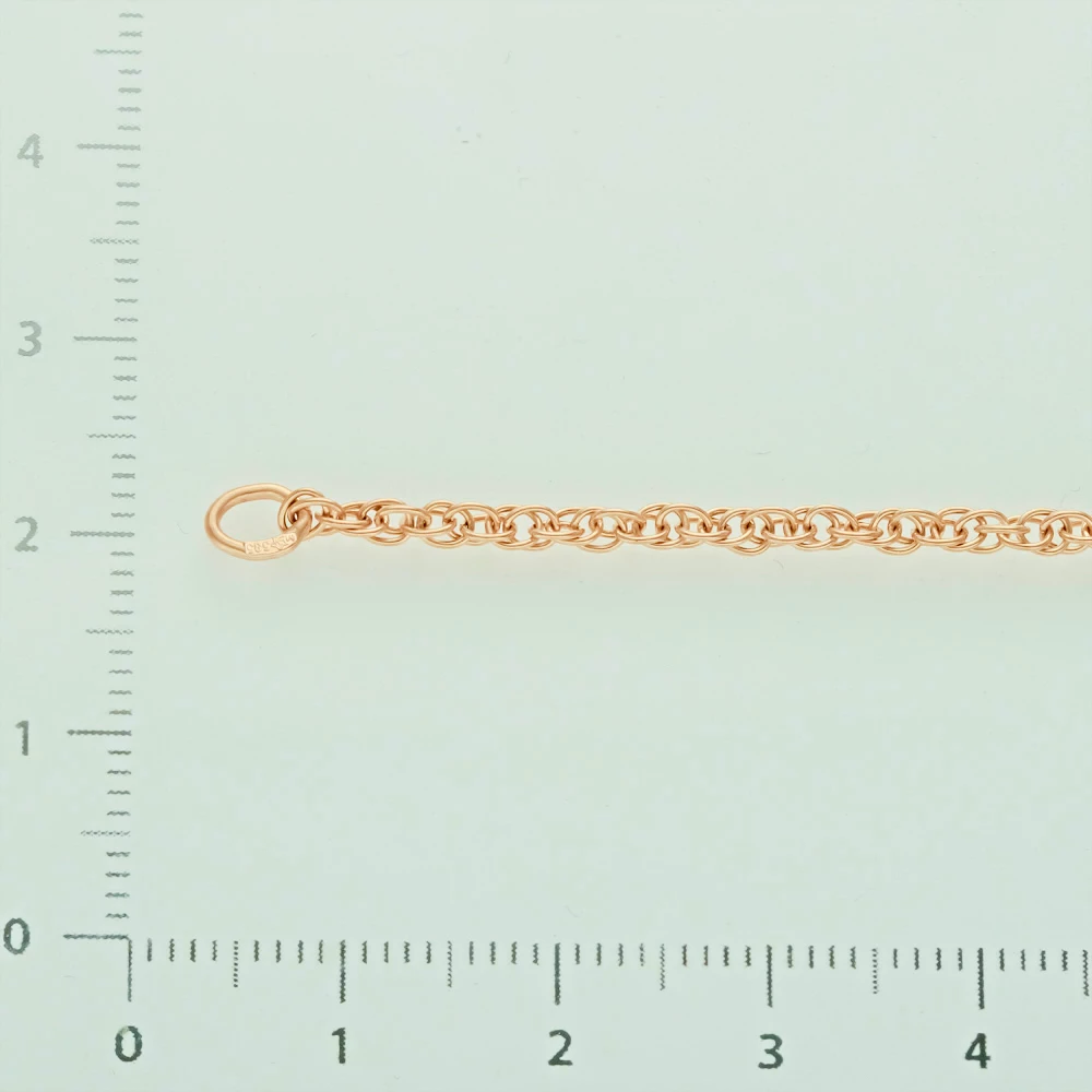 Цепь из красного золота 585 пробы 2