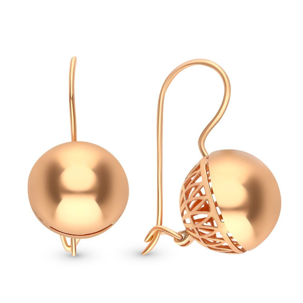 

Серьги из красного золота 585 пробы