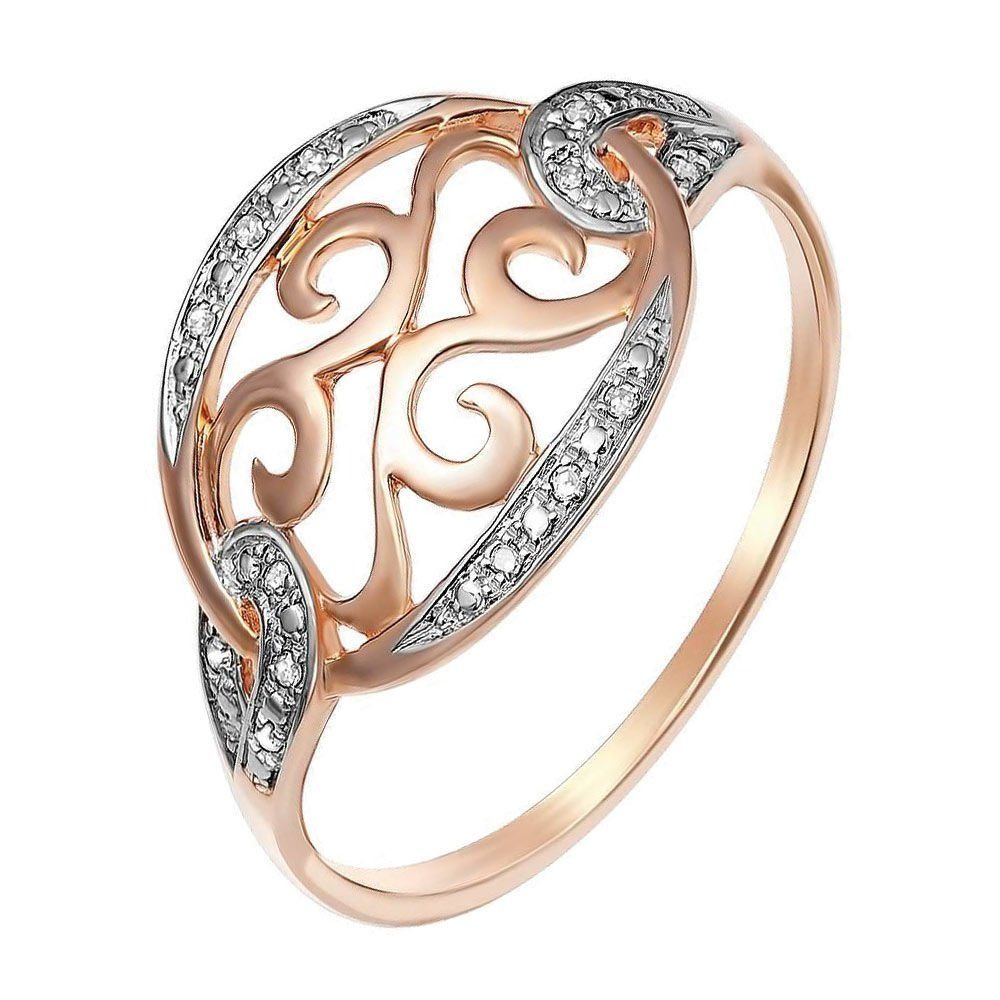 

Золотое кольцо с бриллиантами