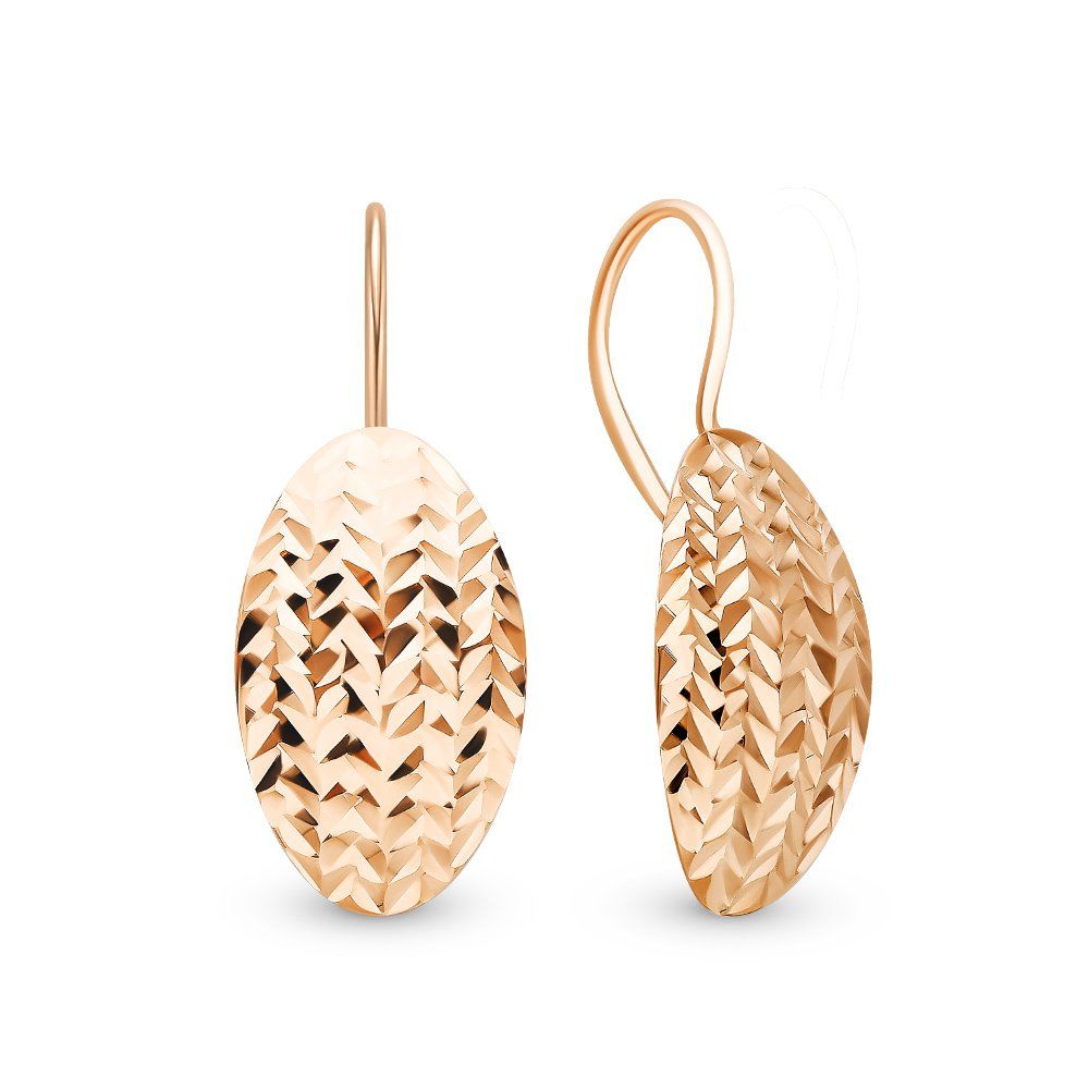 

Серьги из красного золота 585 пробы
