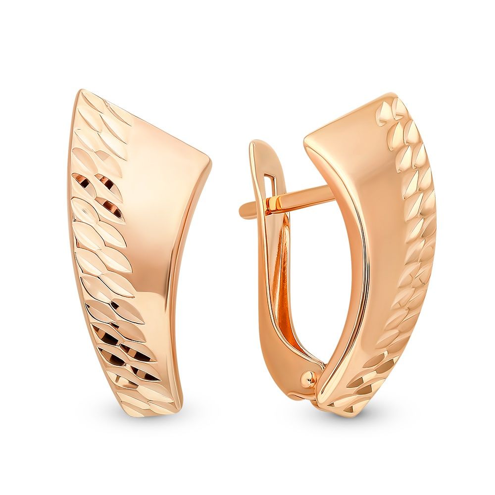 

Серьги из красного золота 375 пробы