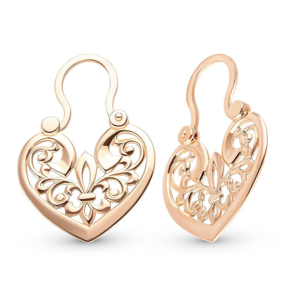

Серьги из красного золота 585 пробы