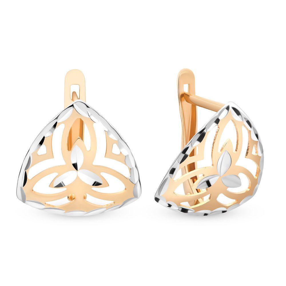

Серьги из красного золота 585 пробы