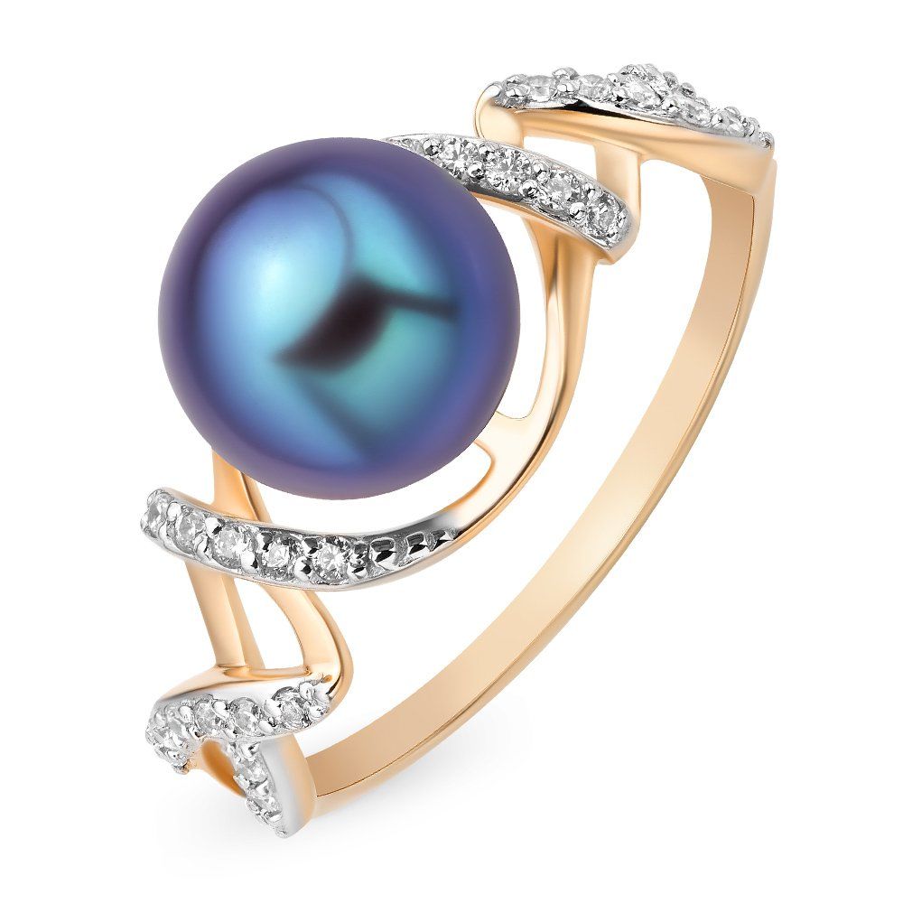 

Золотое кольцо с жемчугом