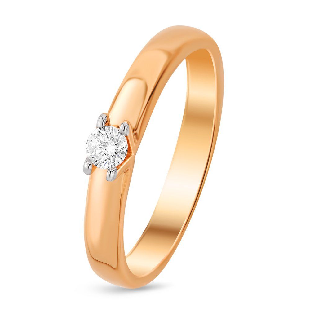 

Золотое кольцо с бриллиантом