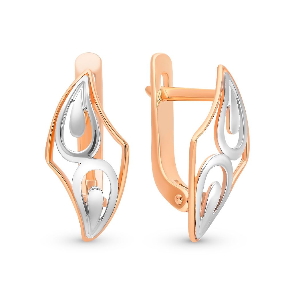 

Серьги из красного золота 375 пробы