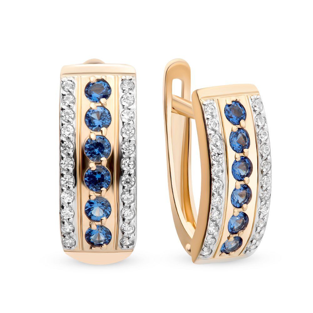 

Серьги с кристаллами Swarovski
