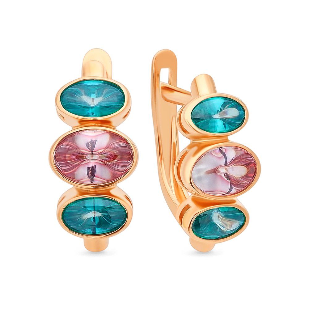 

Серьги с кристаллами Swarovski