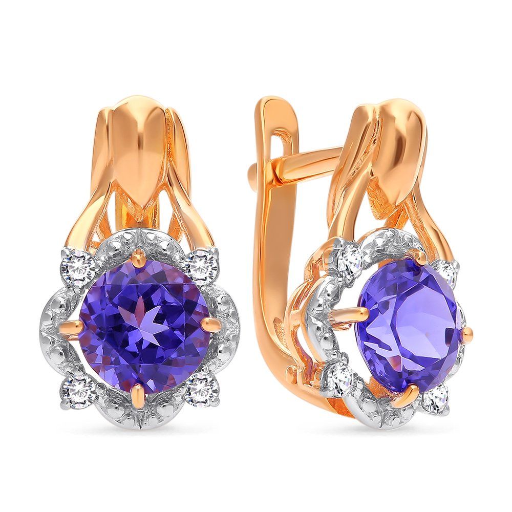 

Золотые серьги 585 пробы