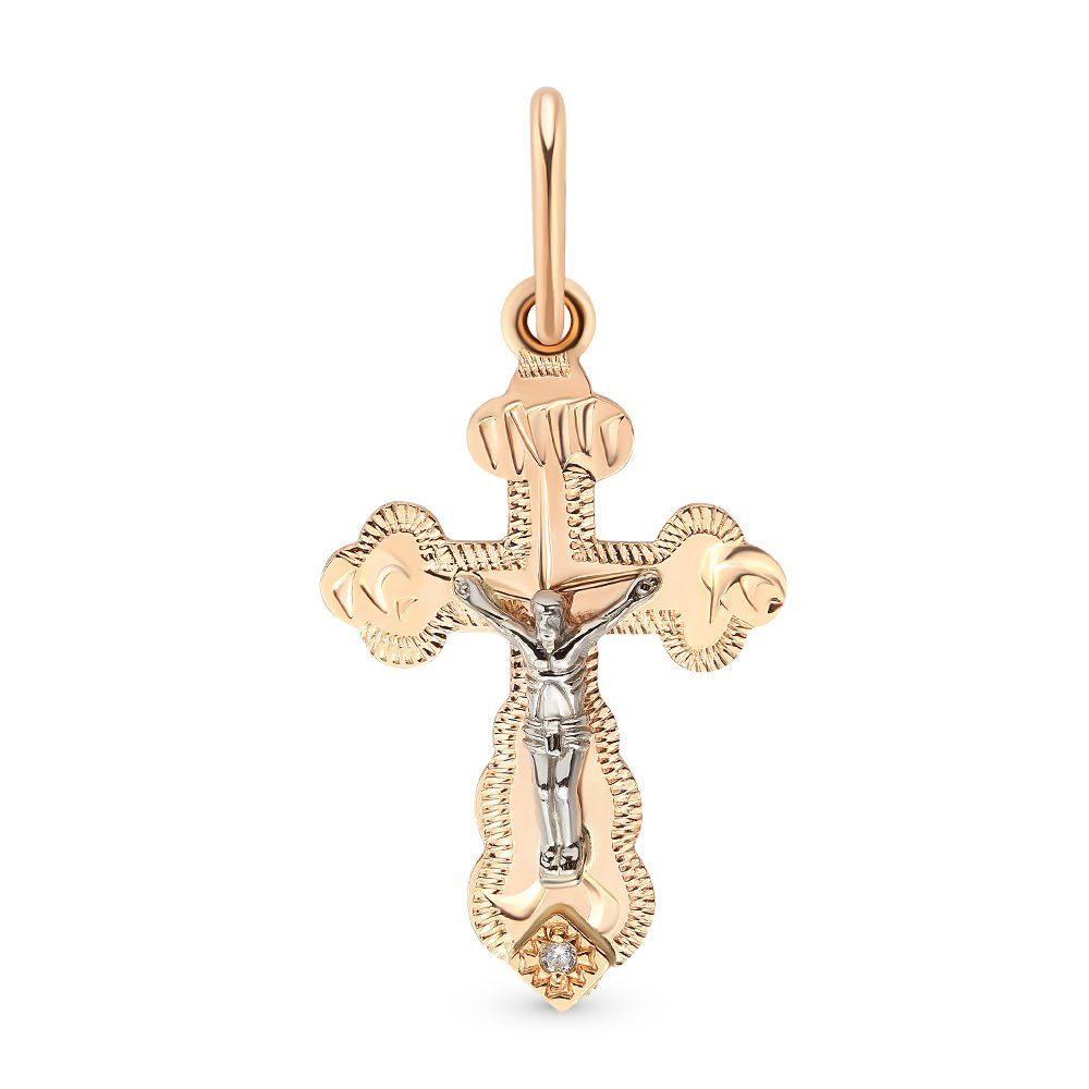 

Золотой подвес с фианитом