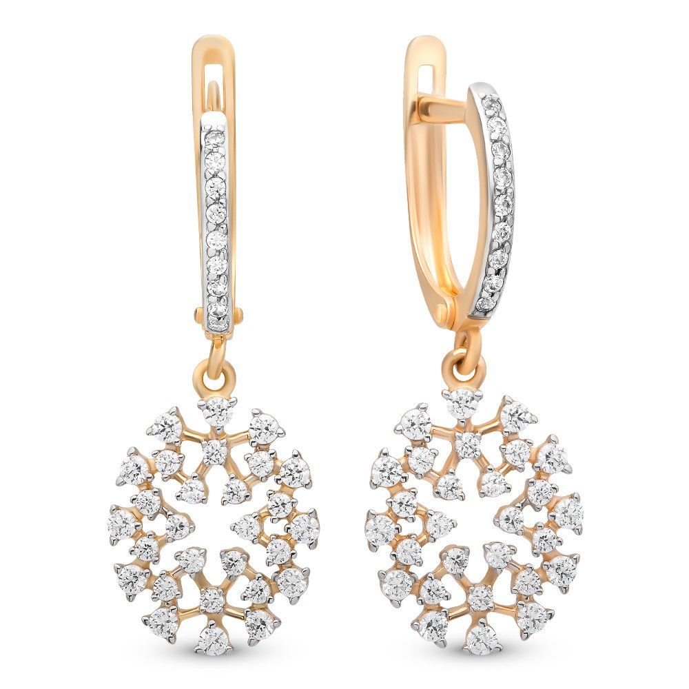 

Серьги с кристаллами Swarovski
